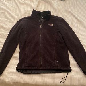 Black North Face Fuzzy Jacket